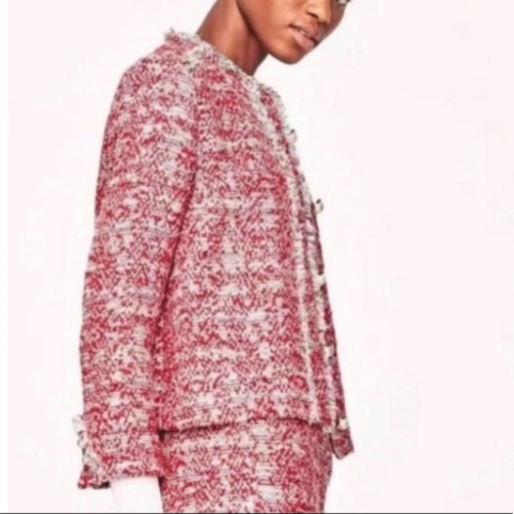 Reposh from Dorinda Medley’s Closet* Red Favorite Blogger Blazer and Skirt - Picture 2 of 16